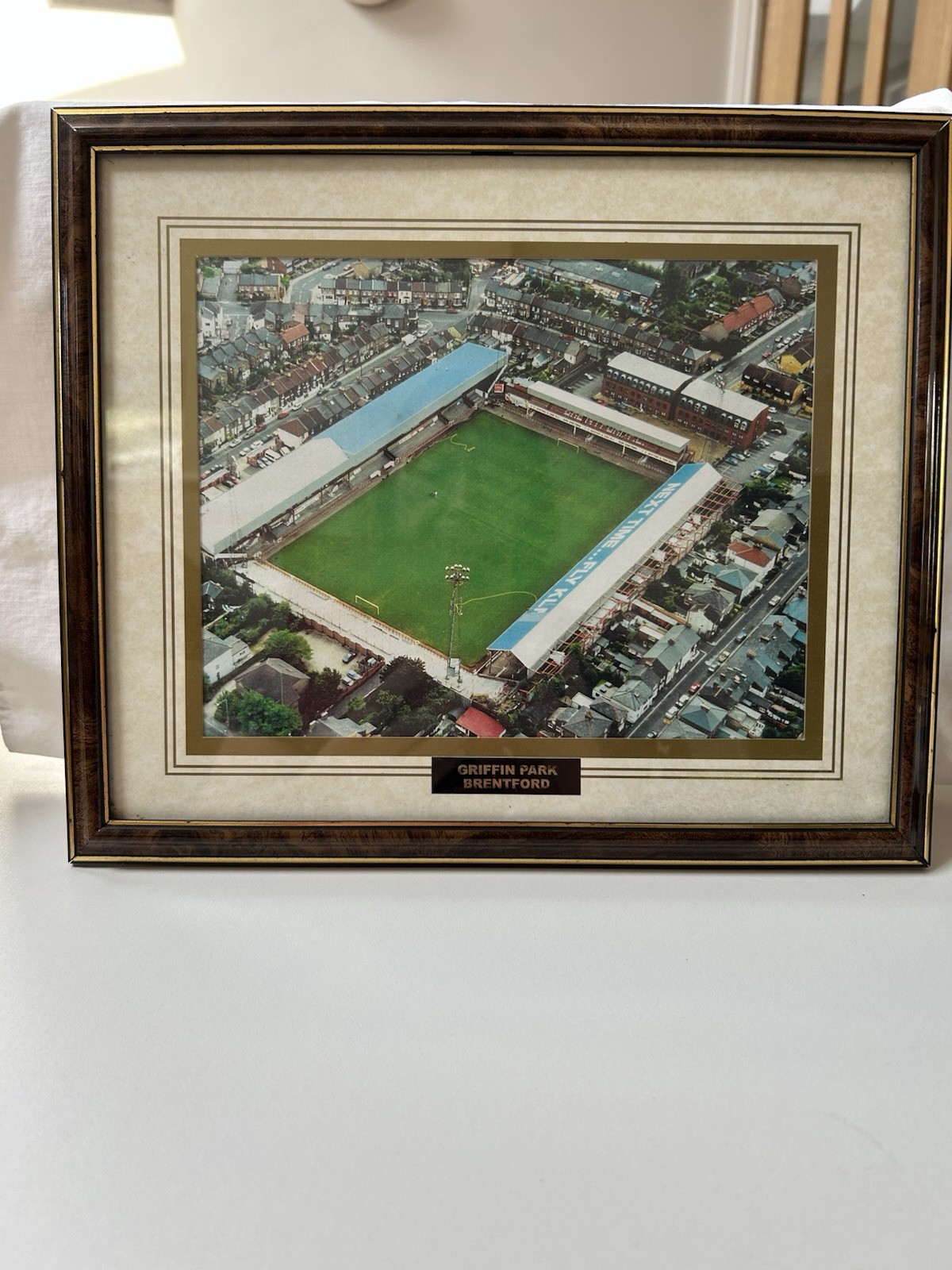 FRAMED Aerial Photo Of GRIFFIN PARK BRENTFORD for sale on Ebay