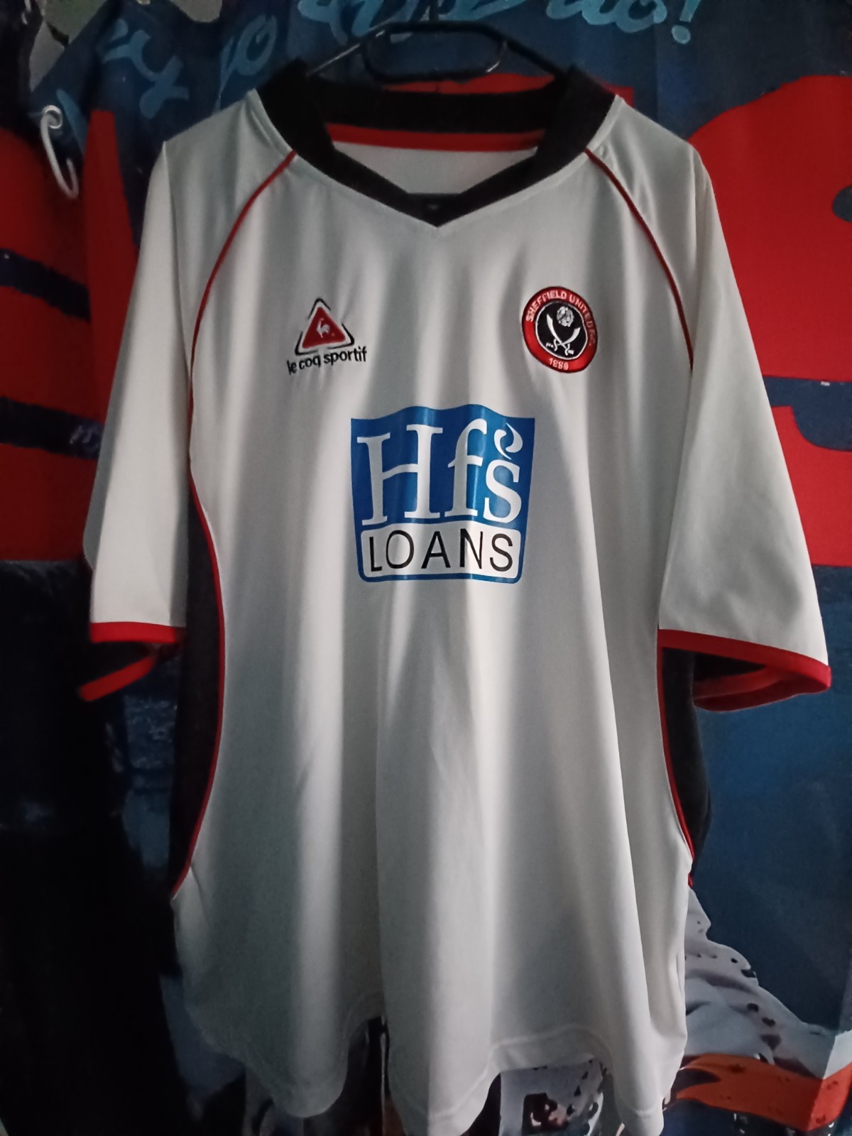 Sheffield United away  football  shirt   large 46chest  v.g.c for sale on Ebay
