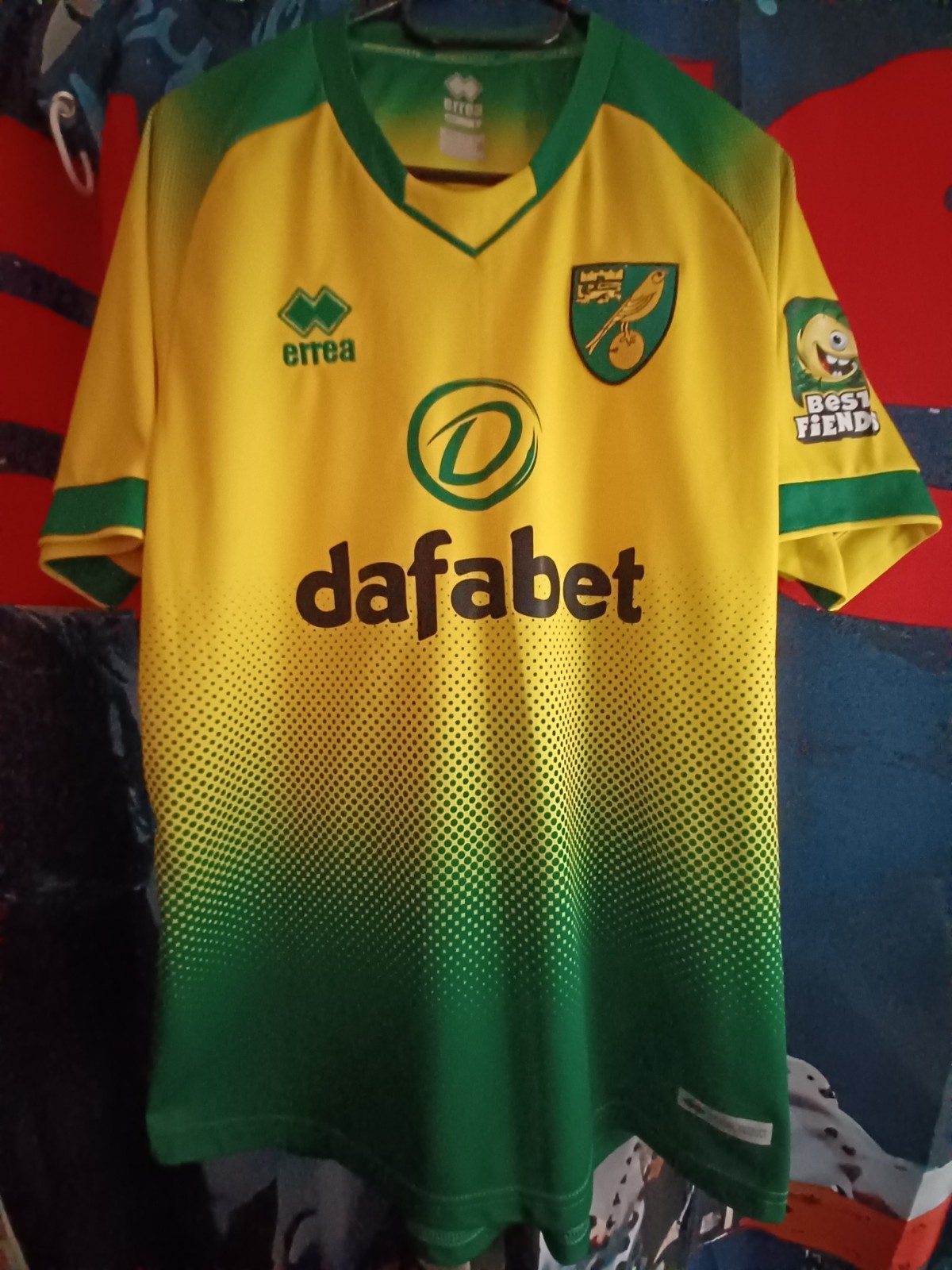 Norwich City   home  football  shirt  medium 42  chest  v.g.c for sale on Ebay