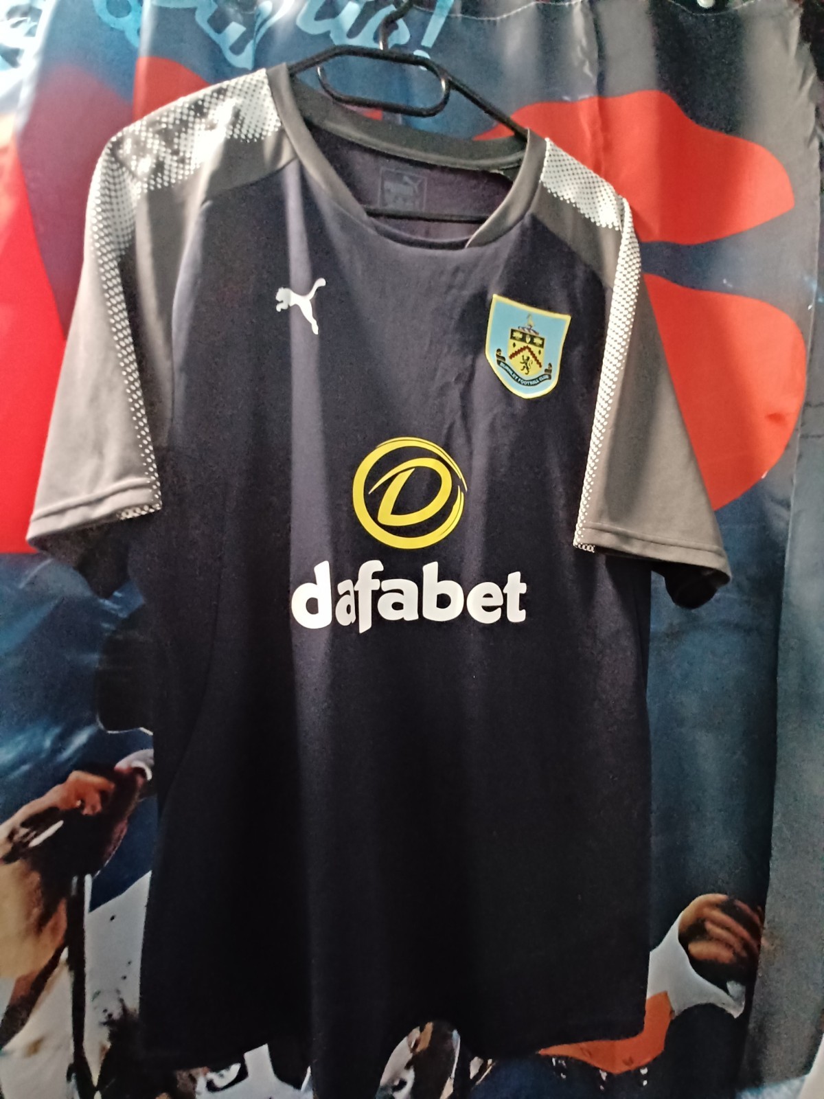 Burnley  away  football  shirt  puma  v.g.c for sale on Ebay