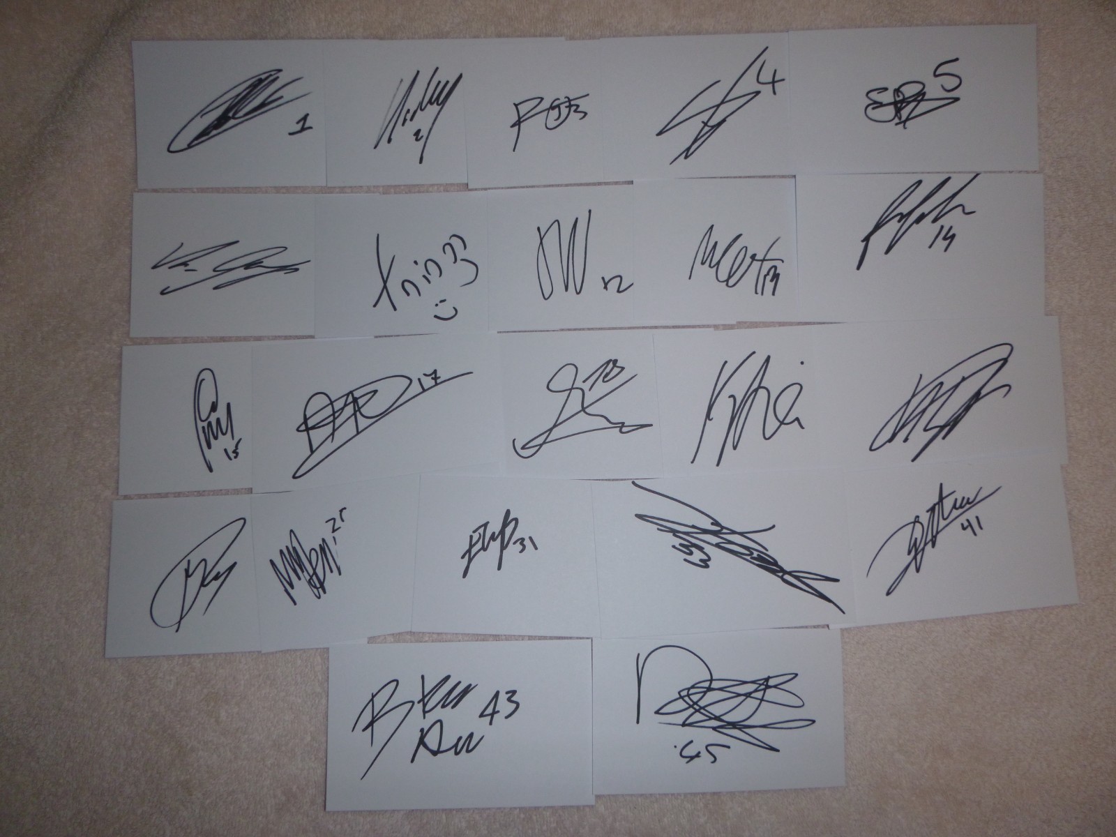 22 Signed white cards Brentford FC 2025/26 Kelleher Milambo Carvalho Damsgaard + for sale on Ebay
