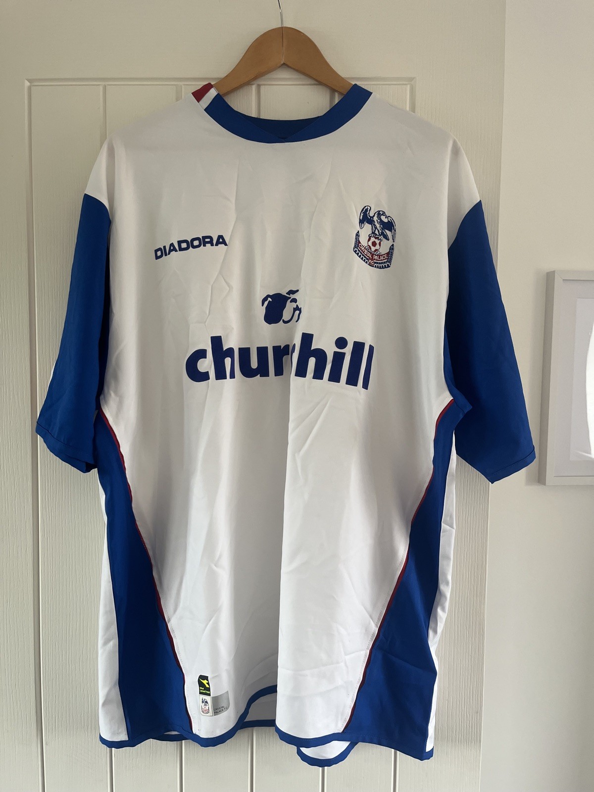 Vintage Crystal Palace FC 04/05 premiership season away shirt XL for sale on Ebay
