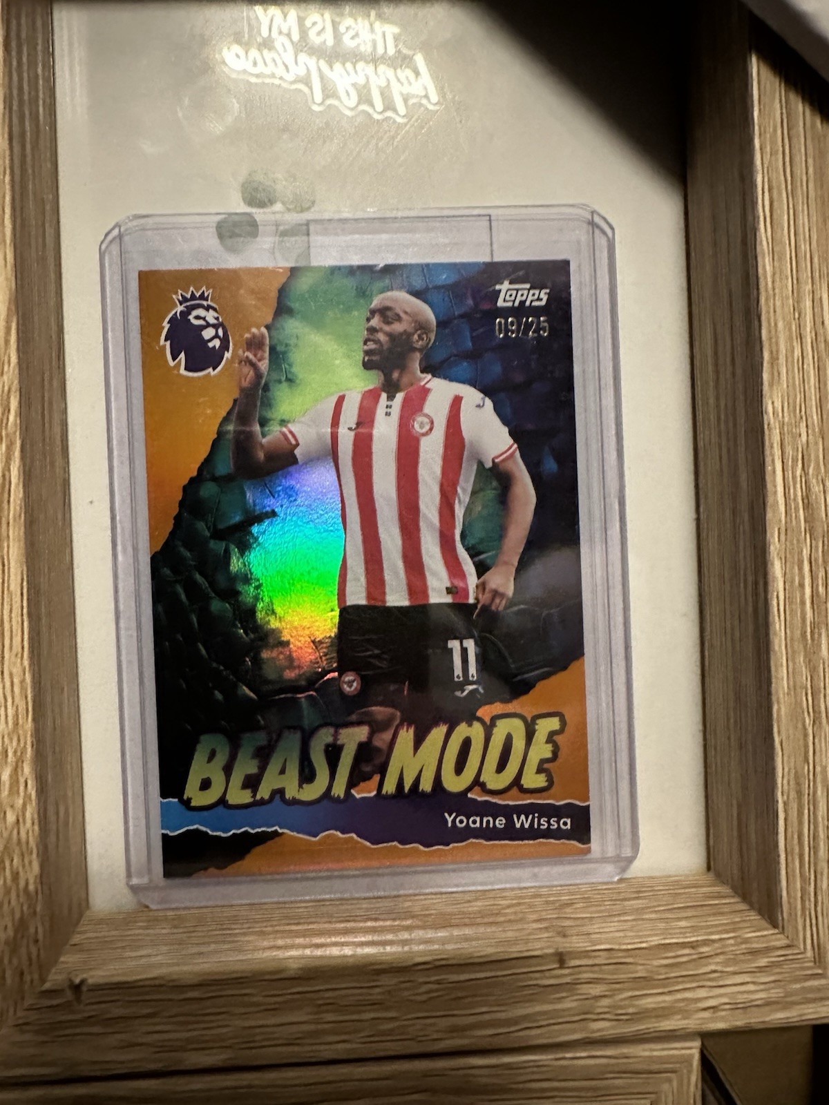 Yoane Wissa Beast Mode /25  Topps 2026 Premier League  Brentford for sale on Ebay