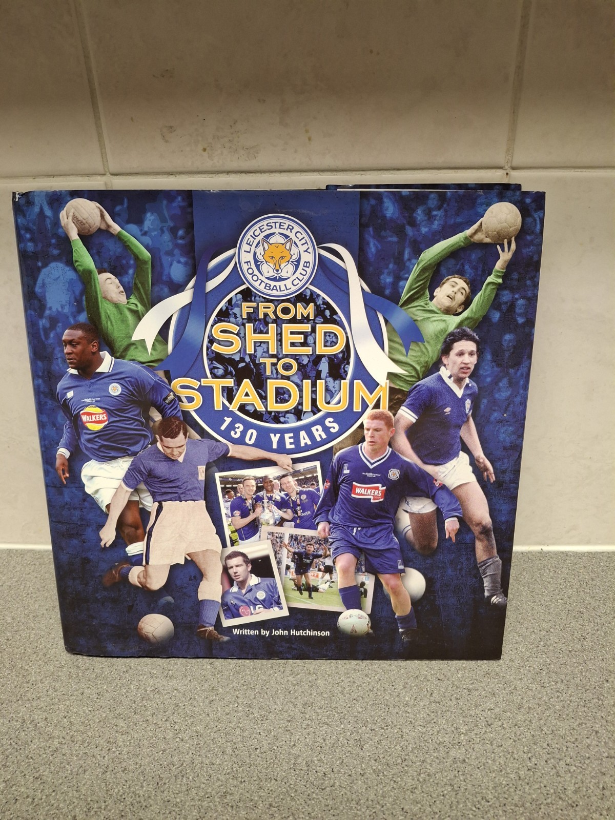 Leicester city from shed to stadium 223 pg hardback book great collectable book for sale on Ebay