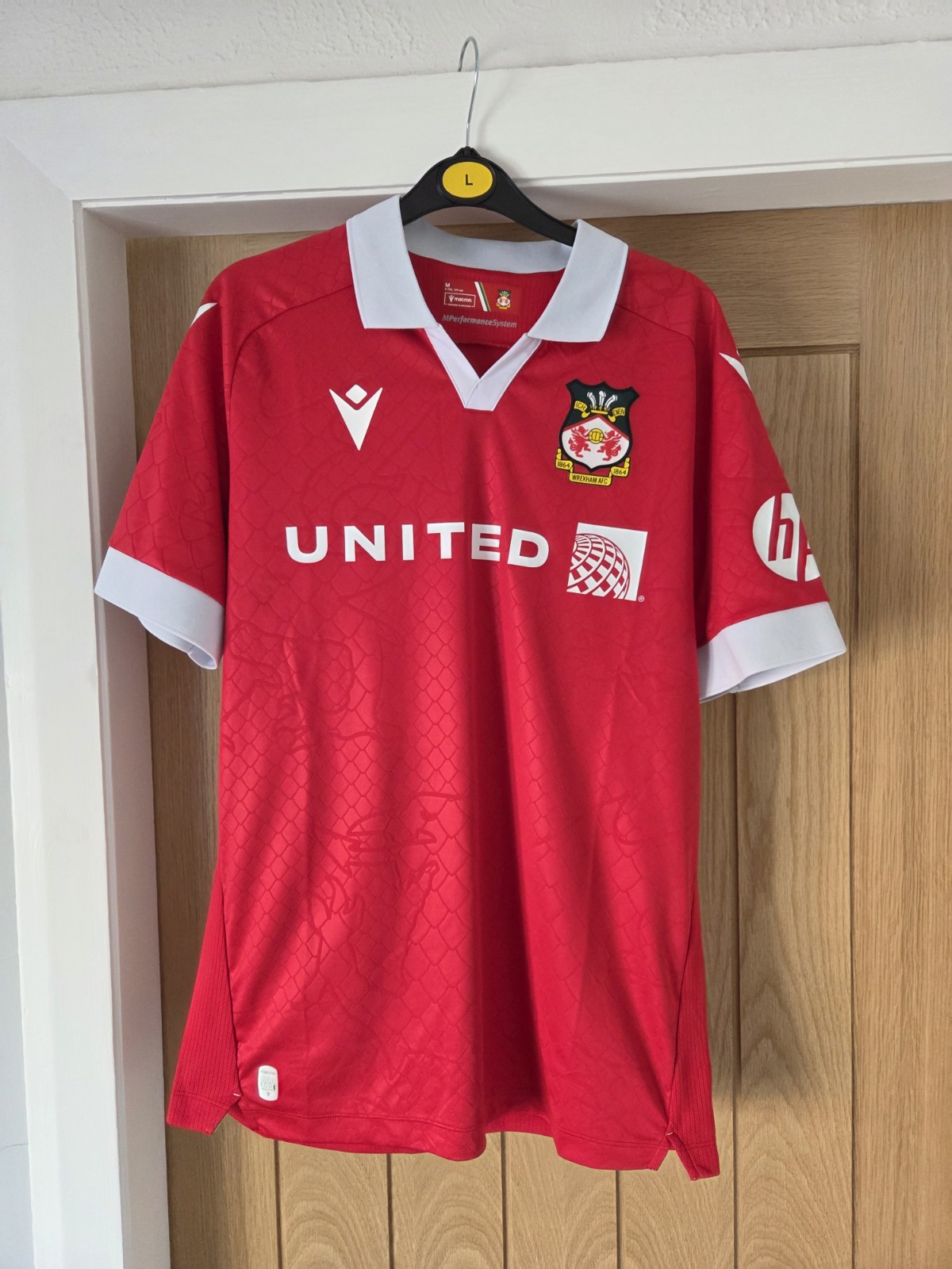 Wrexham Fc Home Shirt 24/25  Medium  for sale on Ebay