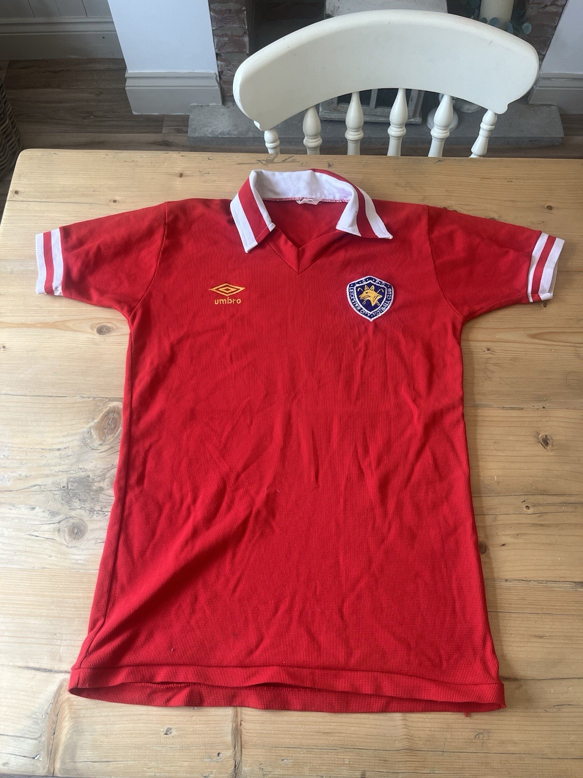 Leicester City Red Umbro Vintage Shirt Size Small - VERY RARE - Good Condition  for sale on Ebay