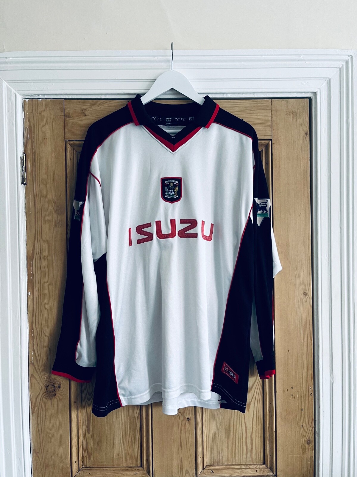Very Rare Match Worn Coventry City away shirt 1999/2000 Marc Edworthy #2 L/S! for sale on Ebay