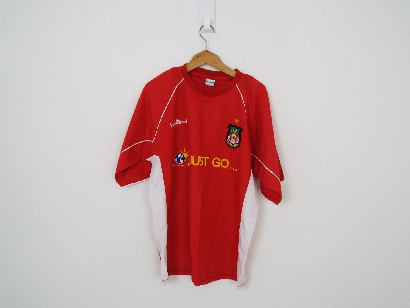 Welsh Wrexham Football Shirt Size L for sale on Ebay