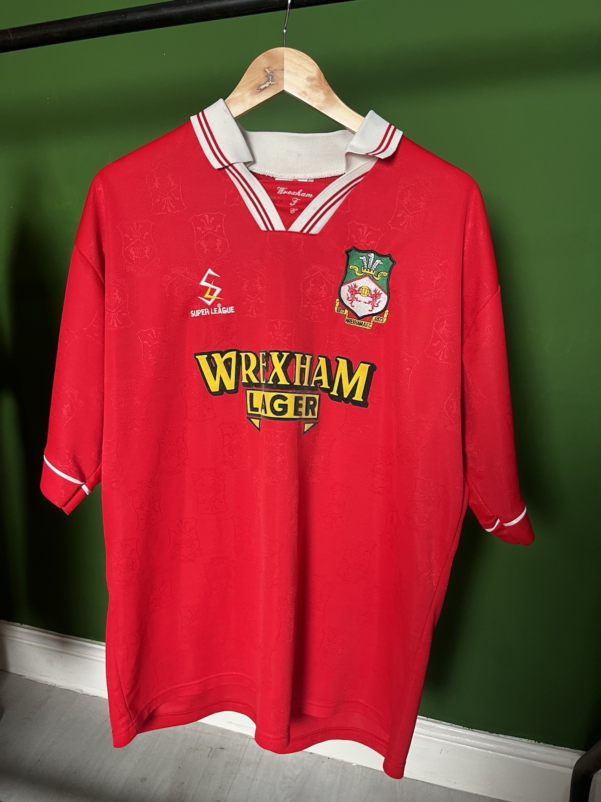 Wrexham AFC 1998-00 Home Shirt XL  for sale on Ebay