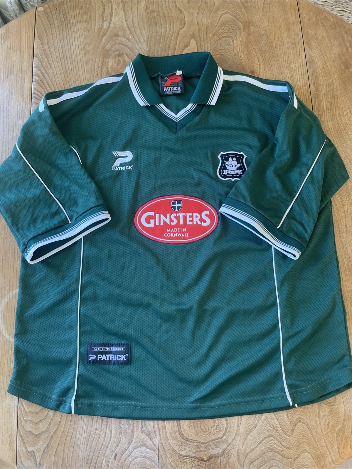 Plymouth Argyle FC Football Shirt Patrick Sponsored By Ginsters Size XL for sale on Ebay