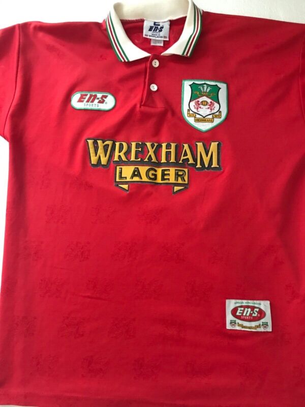 Wrexham AFC 1997-98 Home Shirt 42-44 Chest for sale on Ebay
