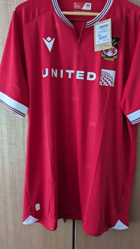 Official Wrexham AFC Home Shirt 23/24 SIZE XXXL- BRAND NEW WITH TAGS for sale on Ebay