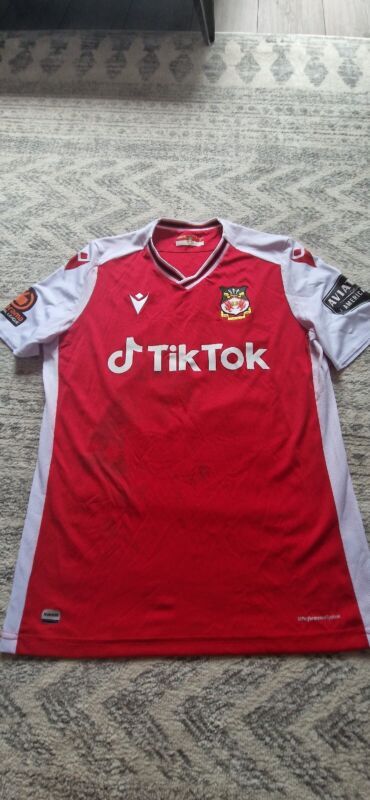 Signed Wrexham Top Dior Angus #20, Aviation Gin, Ryan Reynolds, Rob McElhenney, for sale on Ebay