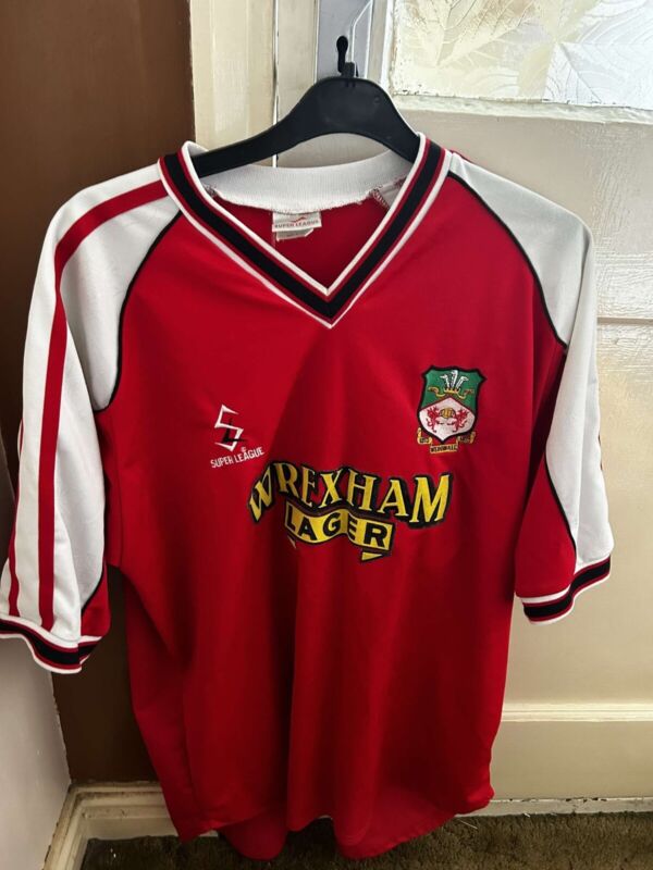 wrexham football shirt for sale on Ebay
