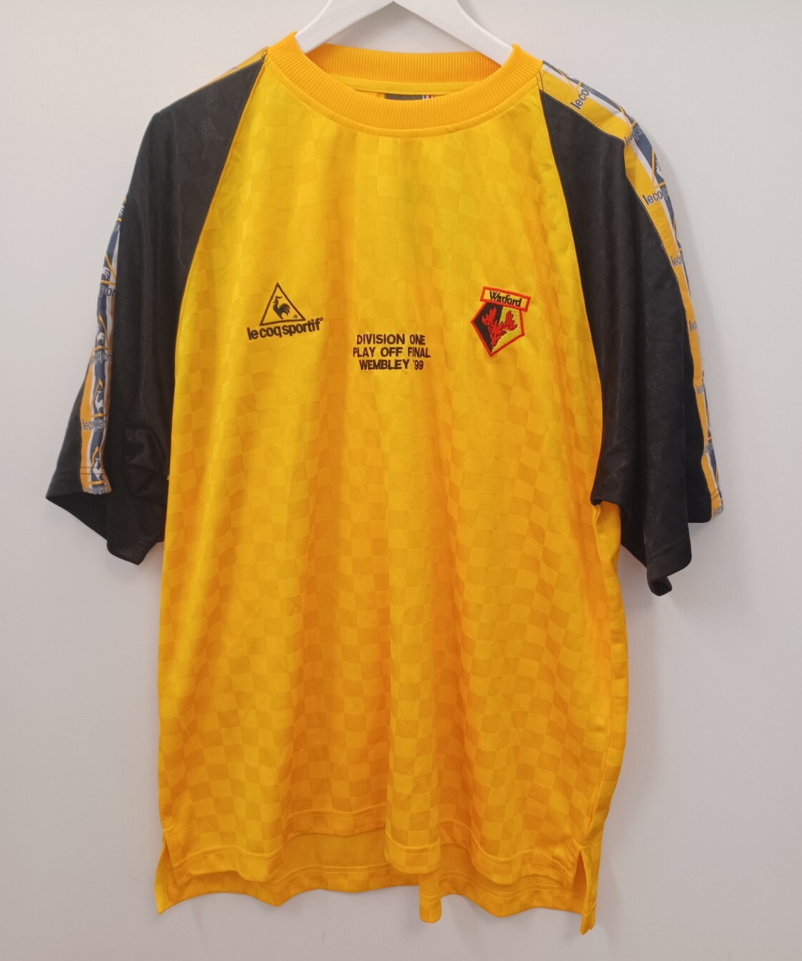 Le Coq Sportif Watford Division One Play Off '99 Shirt - XL - With Tags B72 G912 for sale on Ebay