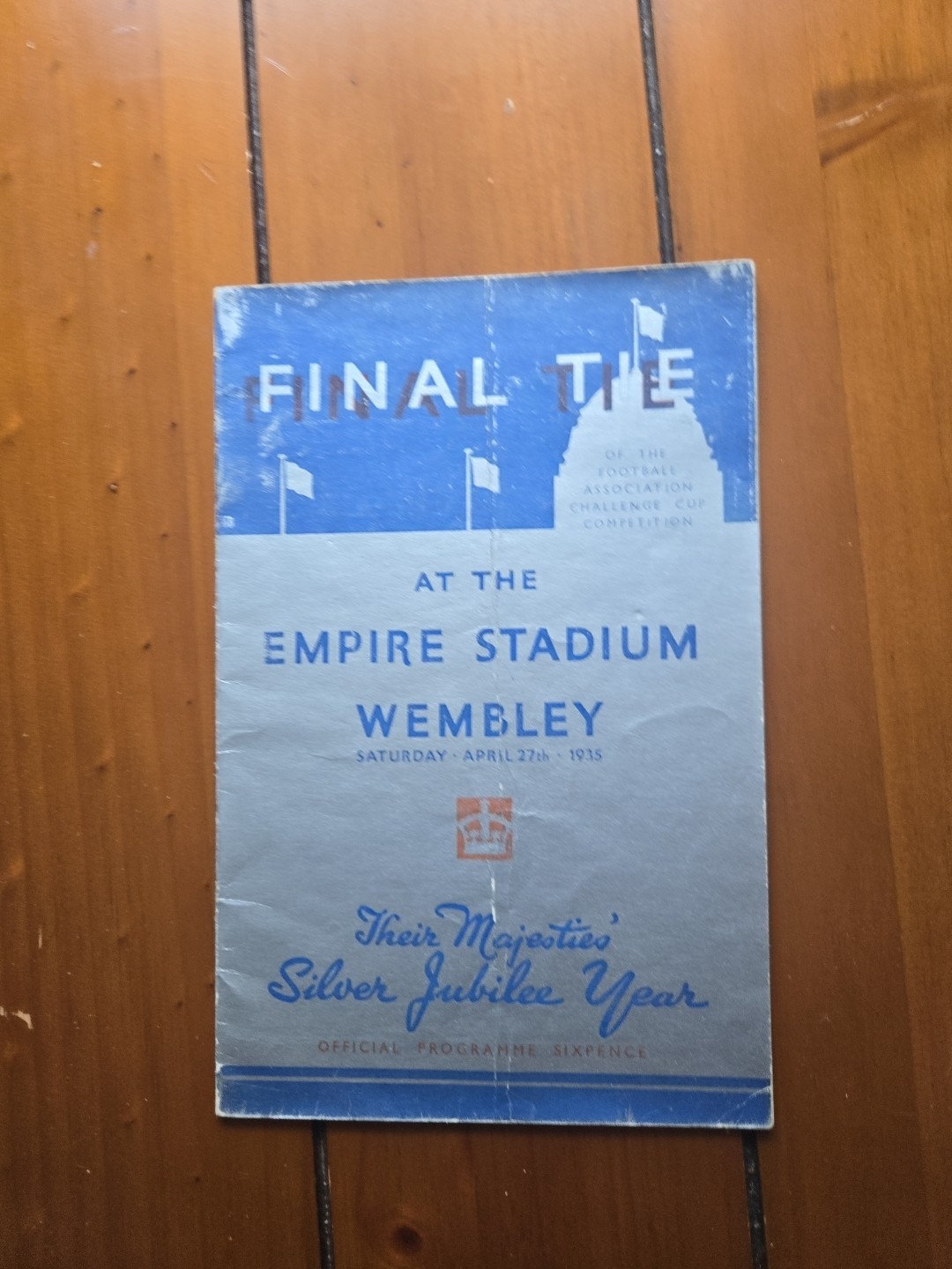 1935 FA Cup Final Sheffield Wednesday v West Bromwich Albion Original Programme for sale on Ebay