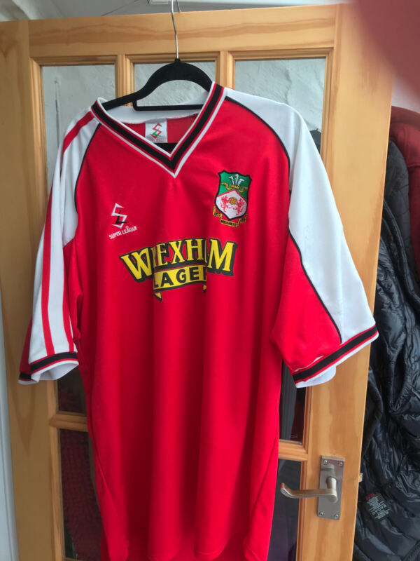 Wrexham Home Shirt 2001/2002 XL Mens Authentic Original Vintage Ryan Reynolds for sale on Ebay
