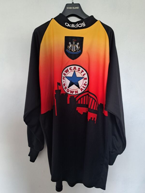 Newcastle United Vintage Football Goalkeeper Shirt Original 1996 97 Size XL NUFC for sale on Ebay