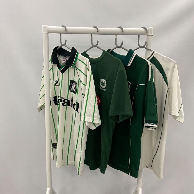 Plymouth Argyle F.C. Top Bundle x4 Mens Mixed Sizes Wk27 for sale on Ebay