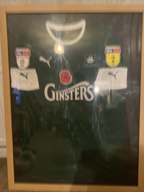Signed Plymouth Argyle Shirt 2019/20 for sale on Ebay