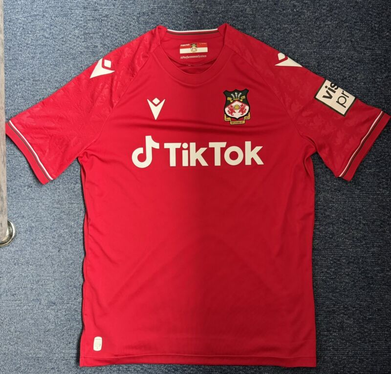 Wrexham Authentic Player Jersey 2022/23 for sale on Ebay
