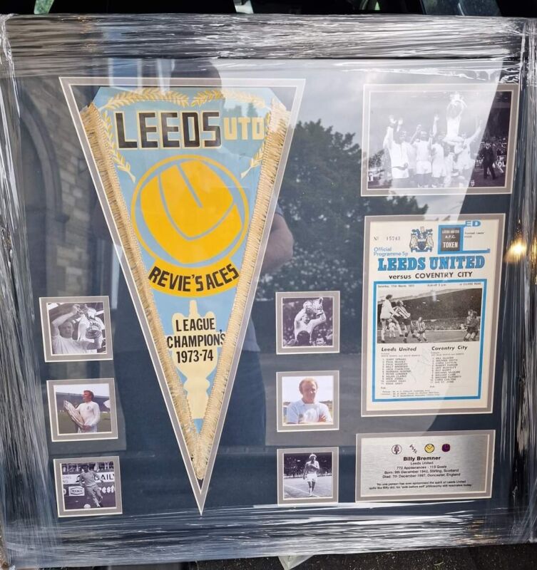 Leeds Utd Signed Billy Bremner Revie's Aces Montage for sale on Ebay