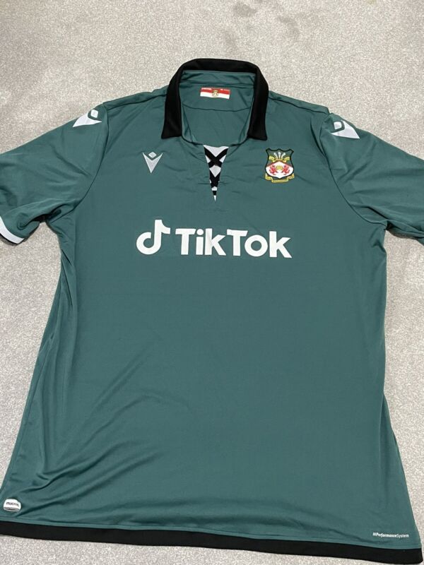AUTHENTIC Wrexham AFC Away Shirt 3XL Men ItÃ¢â‚¬â„¢s Always Sunny. Welcome To Wrexham for sale on Ebay