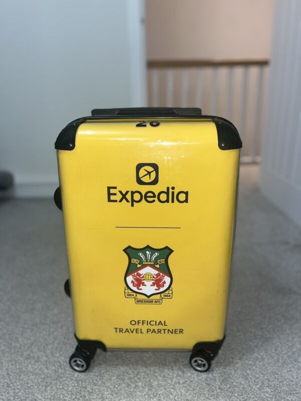 Wrexham FC Suitcase for sale on Ebay