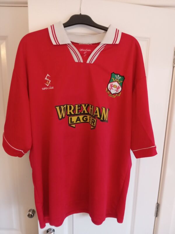 Vintage Wrexham Football Shirt 1998-1999.  XXL. Lovely condition NO RESERVE for sale on Ebay