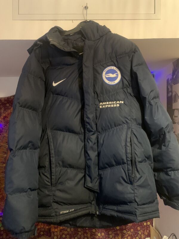 brighton and hove albion Coat  MenÃ¢â‚¬â„¢s Medium for sale on Ebay