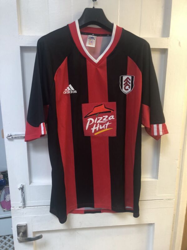 FULHAM FC 2001-2002 (XL) ADIDAS AWAY FOOTBALL SHIRT [ORIGINAL PIZZA HUT KIT] FFC for sale on Ebay