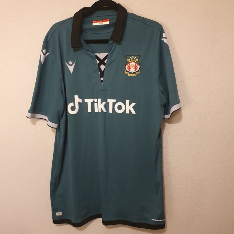 Wrexham FC Authentic XXXL Macron 21/22 Away Shirt Always Sunny Philadelphia... for sale on Ebay