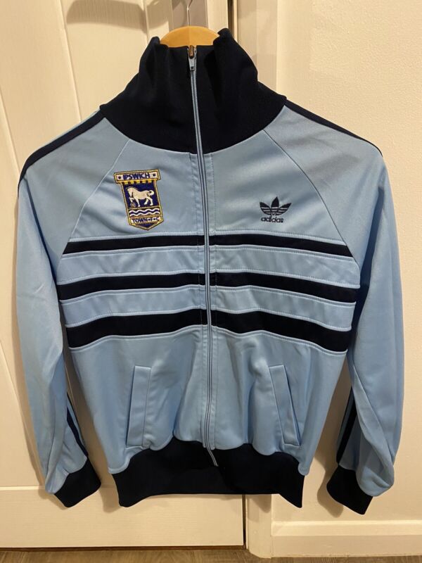 Original Ipswich Town Adidas Tracksuit Top - Early 1980Ã¢â‚¬â„¢s - Very Rare. for sale on Ebay