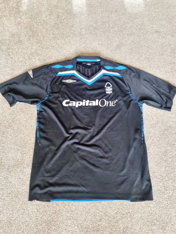 10/10 Rare Nottingham Forest Football Shirt Third 2007/2009 Size XL Adults Umbro for sale on Ebay