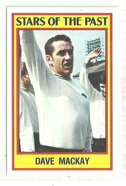 Dave Mackay - DERBY COUNTY - Panini Football '85 Sticker [Unused] for sale on Ebay