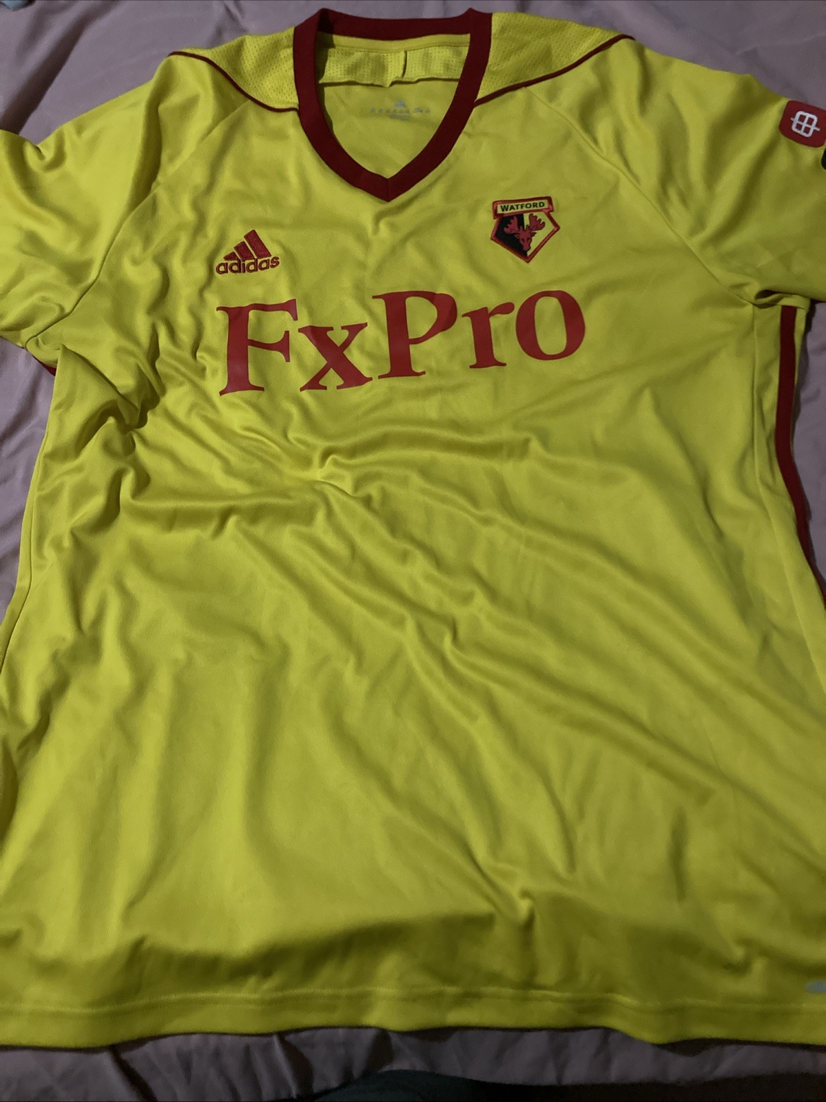 Watford Fc Home Shirt Size Xxl 2017/18  for sale on Ebay
