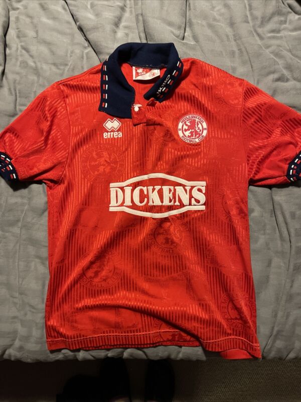 Retro Middlesbrough Football Shirt. Size m for sale on Ebay
