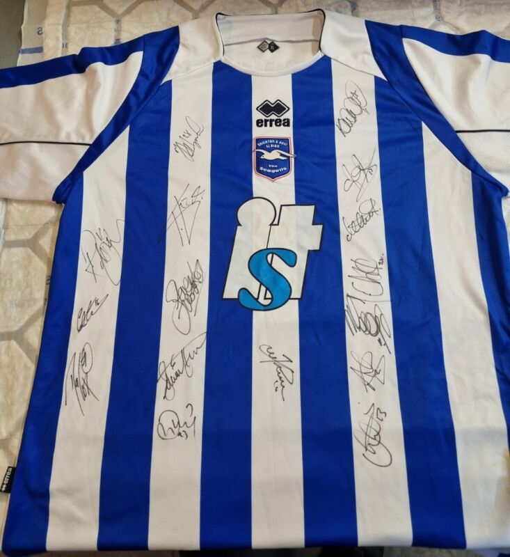 brighton and hove albion 2008-2010 Signed shirt for sale on Ebay