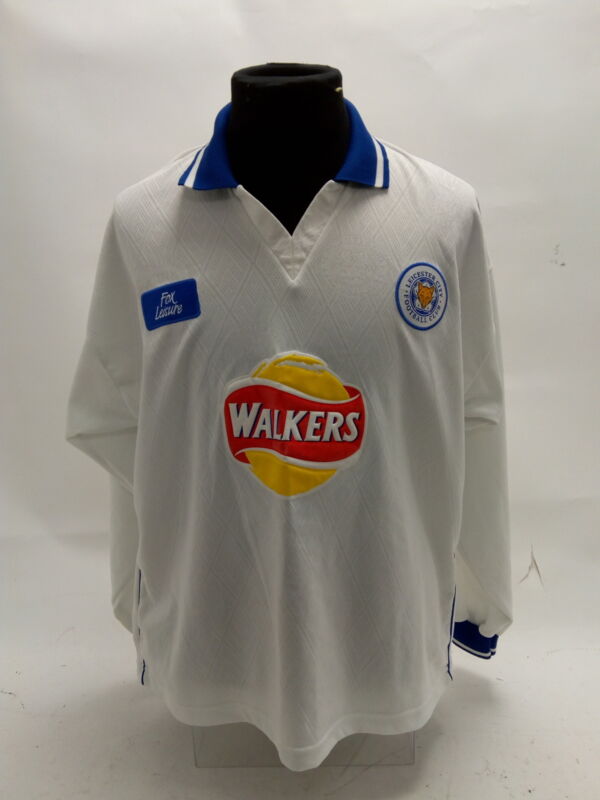 Vintage Leicester City Away Jersey 42/44 Chest 1998-1999 Used Condition  for sale on Ebay