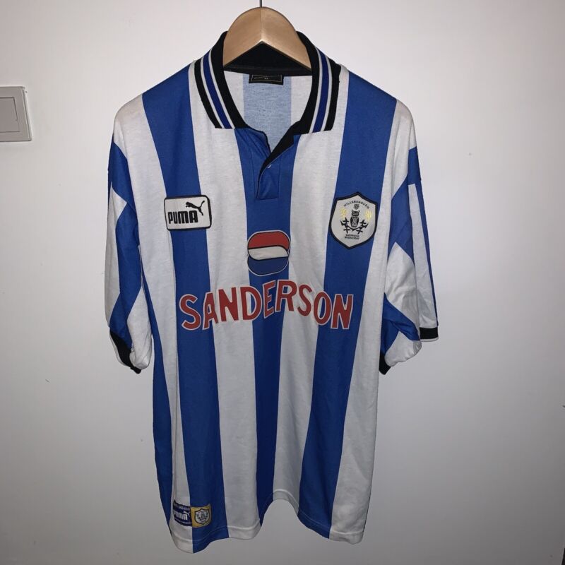 Sheffield Wednesday Home Shirt 1997-1998 Puma Good Condition Size XL for sale on Ebay