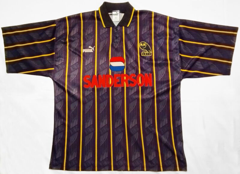 Puma 1993-95 Sheffield Wednesday RARE Football Away Shirt Jersey (XL) ORIGINAL! for sale on Ebay