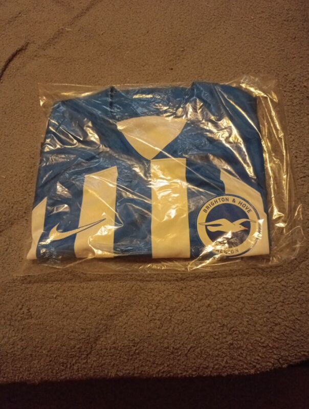 Brighton and Hove Albion home Shirt 2023. Medium Mens Size  for sale on Ebay