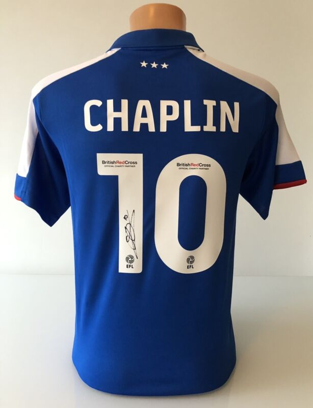 Signed Conor Chaplin Ipswich Town 2023/24 Shirt for sale on Ebay