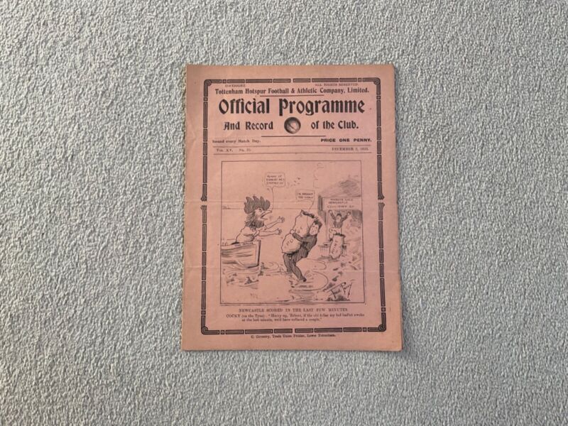 TOTTENHAM HOTSPUR V NOTTINGHAM FOREST 1922/23 for sale on Ebay
