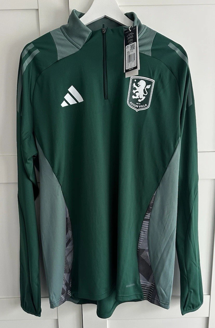Aston Villa FC Adidas Training Top - Size XL - RRP £65 Brand New ✅ for sale on Ebay