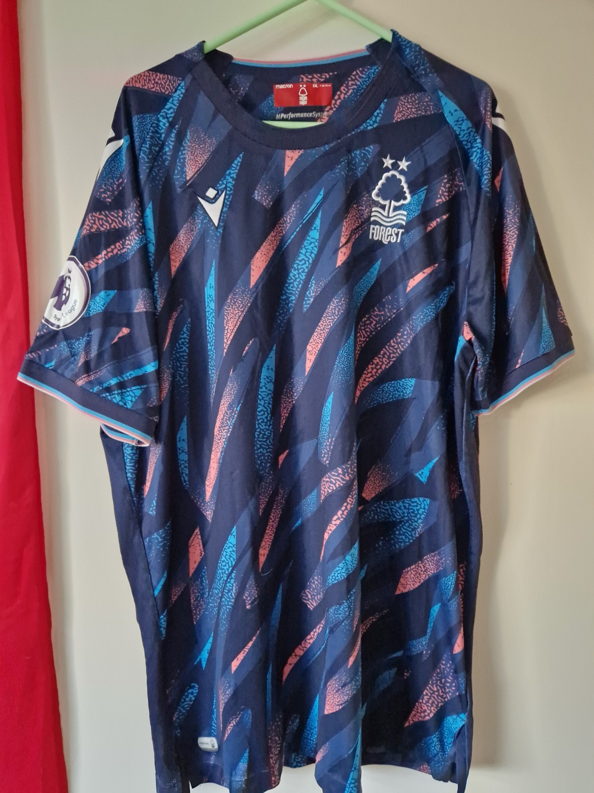 Nottingham Forest 3rd Football Shirt 2022/23 Macron 2xl for sale on Ebay
