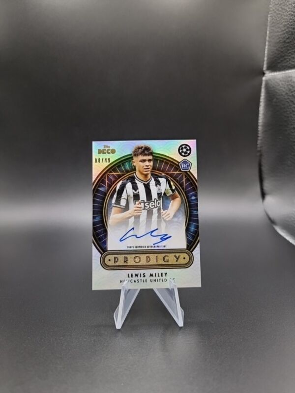 2023-24 Topps Deco UCC - Lewis Miley Newcastle United FC Autograph Auto /49 SSP  for sale on Ebay