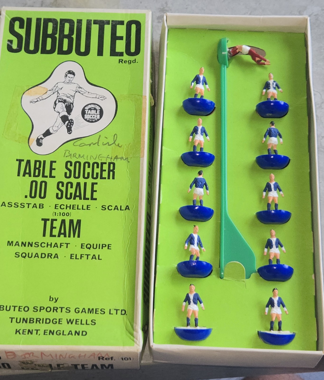 Subbuteo Birmingham City Ref 101 HW for sale on Ebay