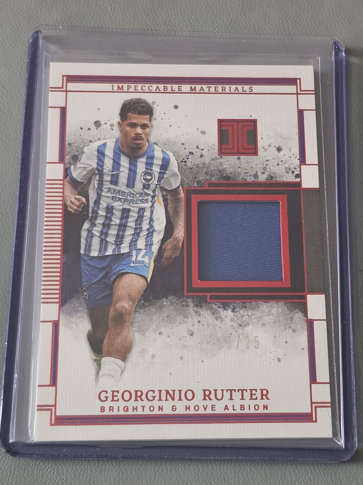 Georginio Rutter Brighton Patch Impeccable 24/25 for sale on Ebay