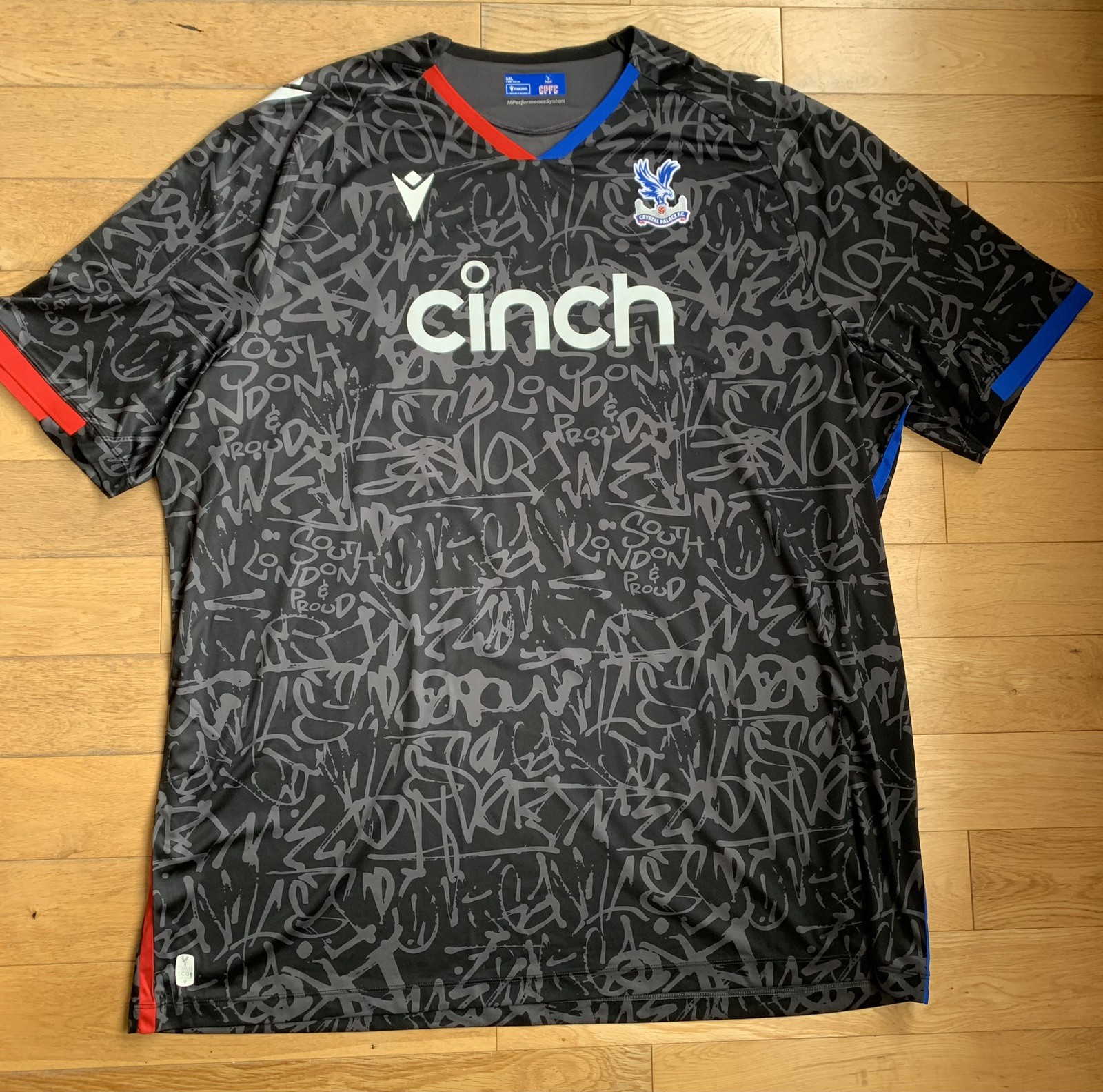Crystal Palace 2023/24 Men’s Away  Shirt 6XL for sale on Ebay